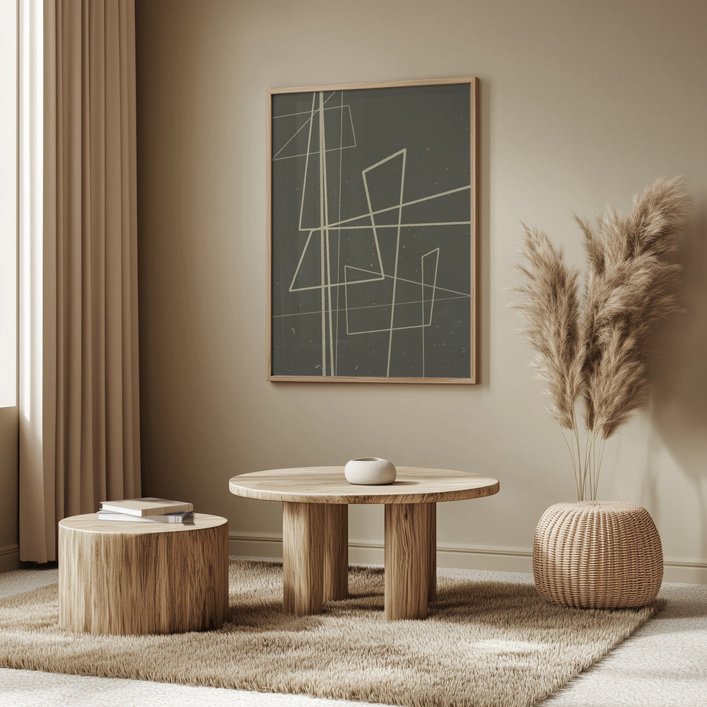 Angular Lines no 7 Poster